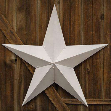 Farmhouse White Barn Star, 48